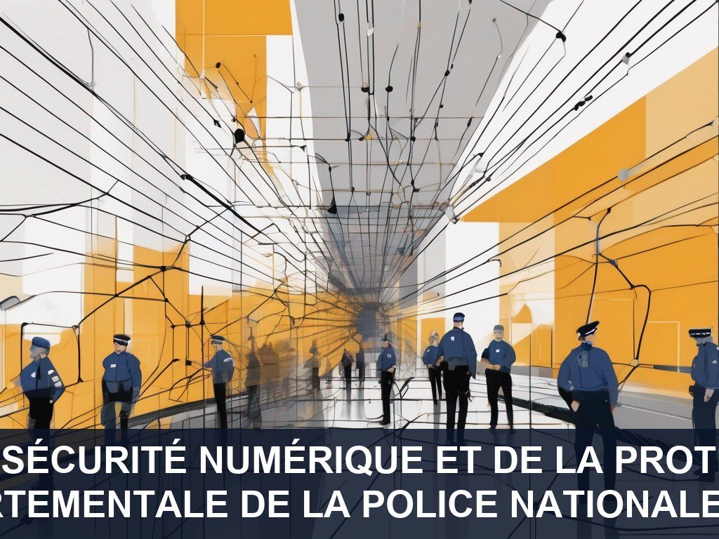 Illustration pour Direction interdépartementale de la police nationale des Yvelines (DIPN78): Amélioration de la sécurité numérique et de la protection des données