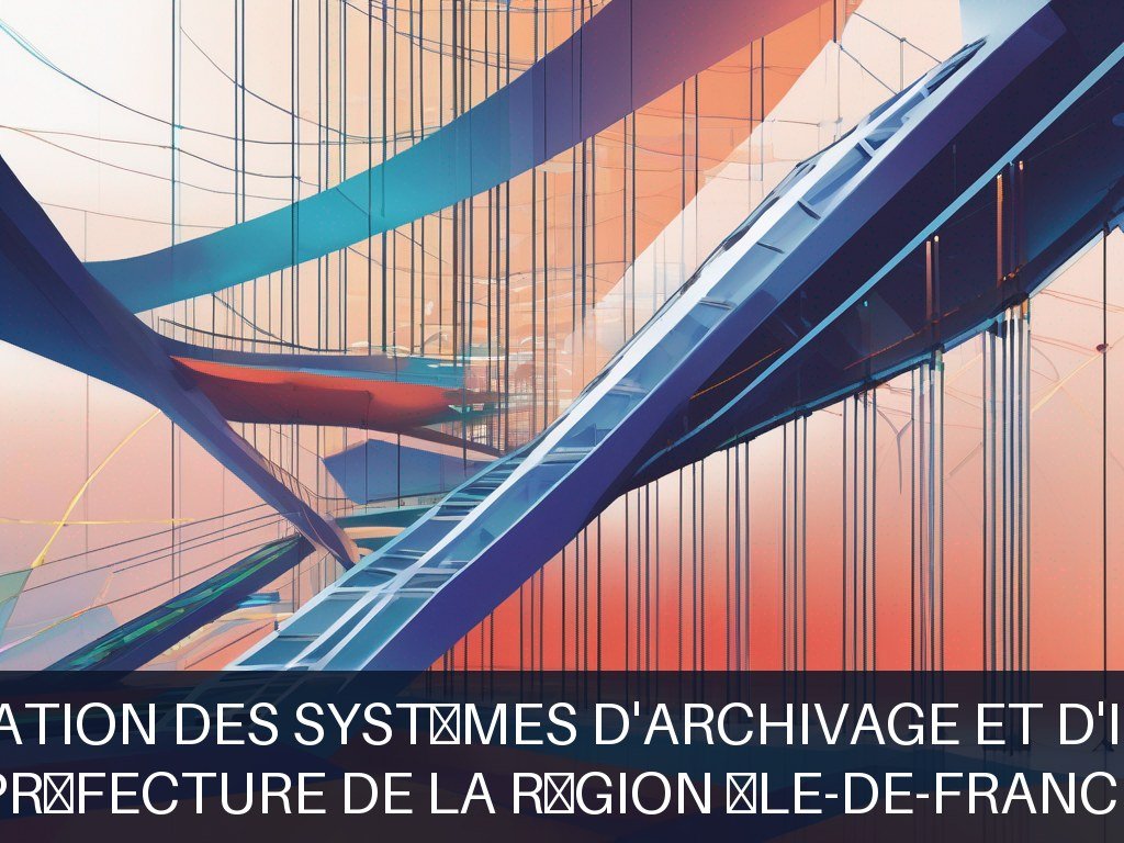 Illustration pour Préfecture de la Région Île-de-France: Modernisation des systèmes d'archivage et d'inventaire
