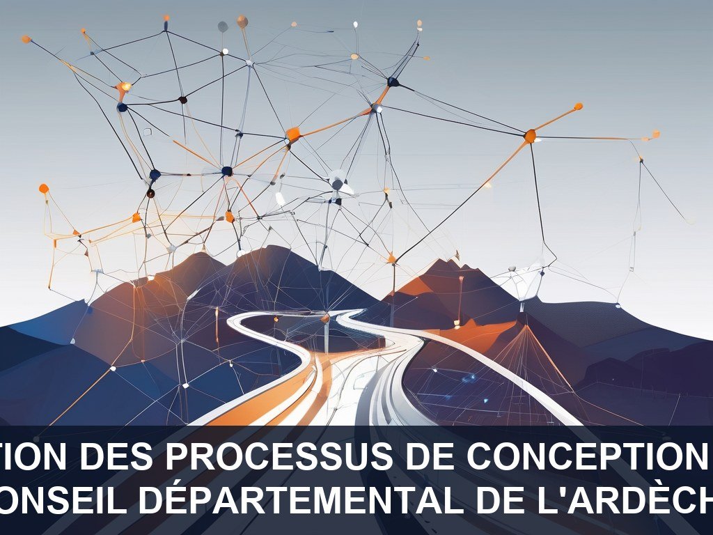 Illustration pour Conseil Départemental de l'Ardèche: Optimisation des Processus de Conception Routière