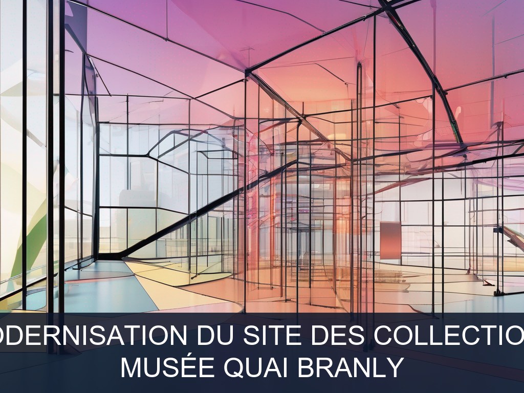 Illustration pour Musée Quai Branly: Modernisation du site des collections (Potentiel à Court Terme)