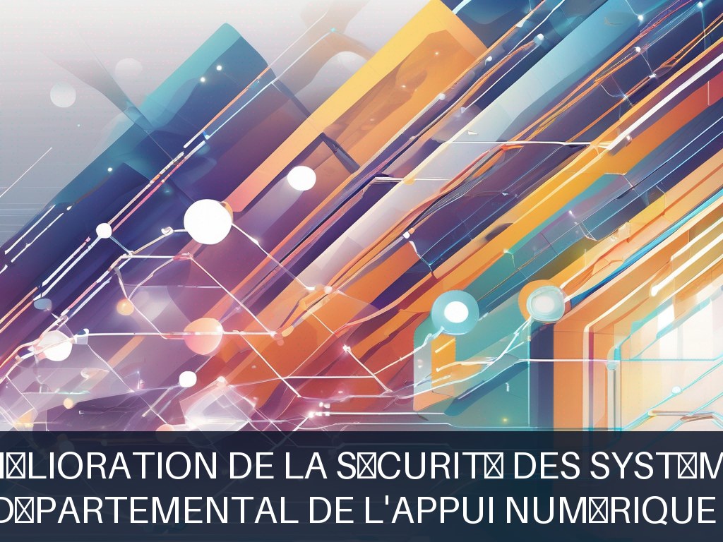 Illustration pour Service Départemental de l'Appui Numérique (SDAN34): Amélioration de la sécurité des systèmes (Potentiel à Court Terme)