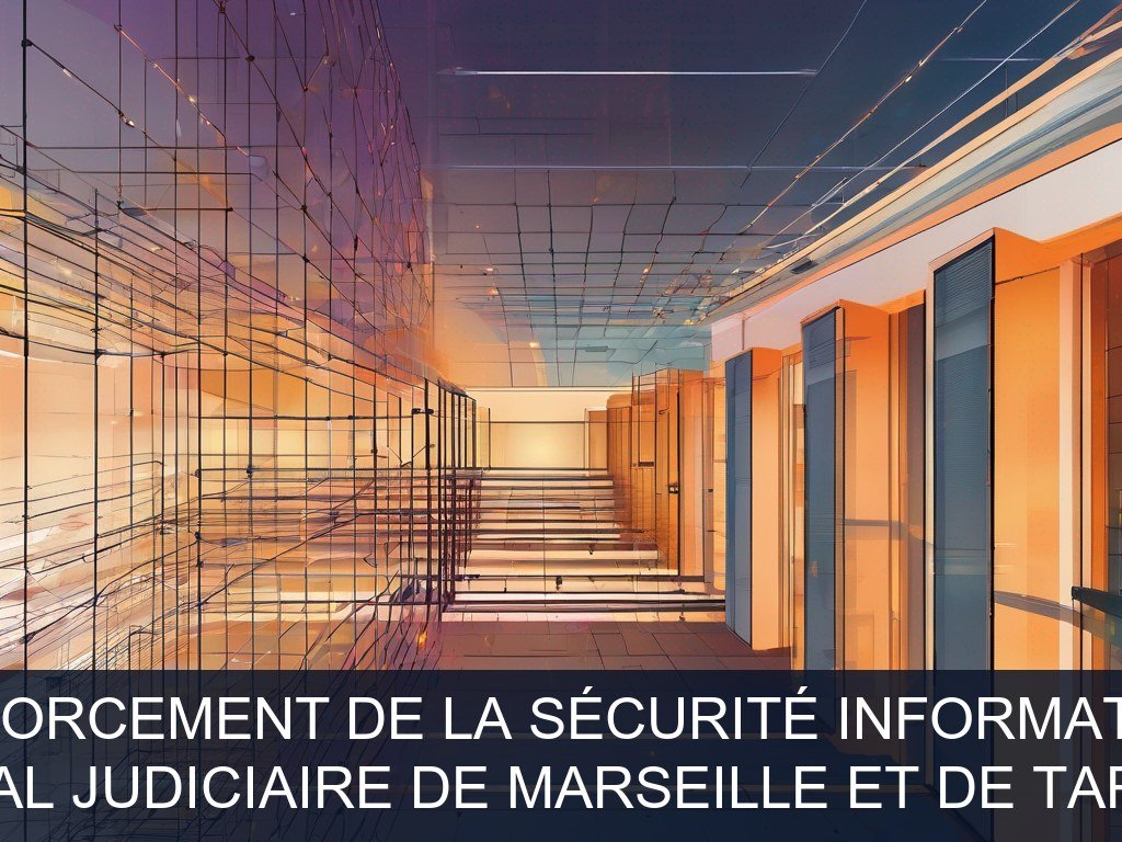 Illustration pour Tribunal Judiciaire de Marseille et de Tarascon: Renforcement de la sécurité informatique (Potentiel à Court Terme)