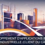 Illustration pour Entreprise industrielle (client du cabinet SKAYL): Modernisation et développement d'applications industrielles évolutives (Potentiel à Court Terme)