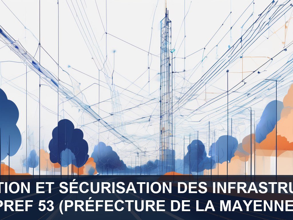 Illustration pour PREF 53 (Préfecture de la Mayenne): Modernisation et sécurisation des infrastructures SIC