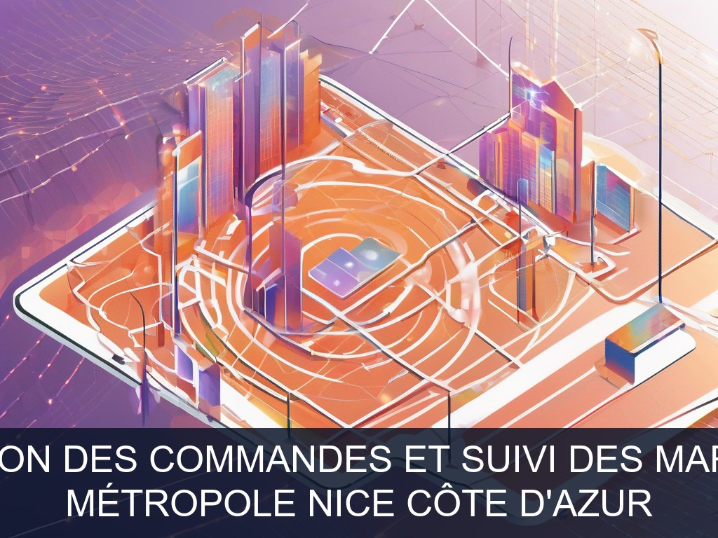 Illustration pour Métropole Nice Côte d'Azur: Informatisation des commandes et suivi des marchés publics (Potentiel à Court Terme)