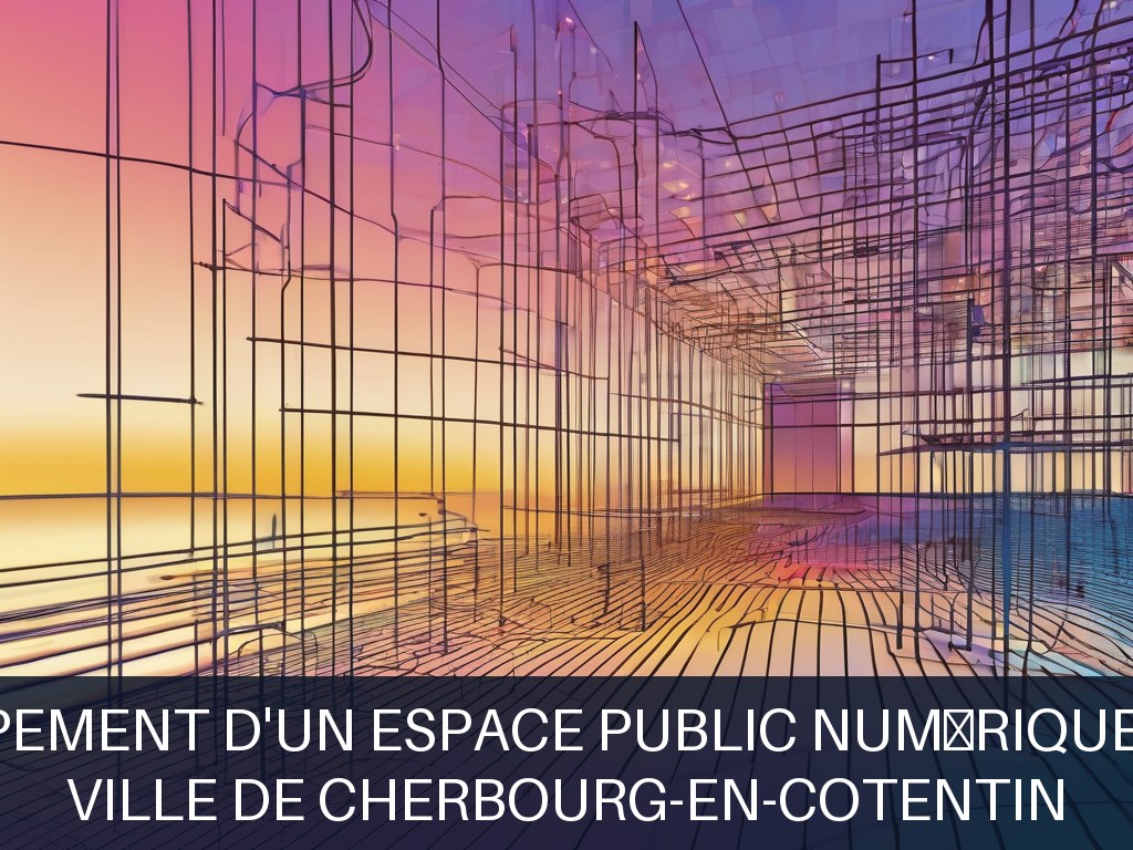 Illustration pour Ville de Cherbourg-en-Cotentin: Développement d'un espace public numérique inclusif