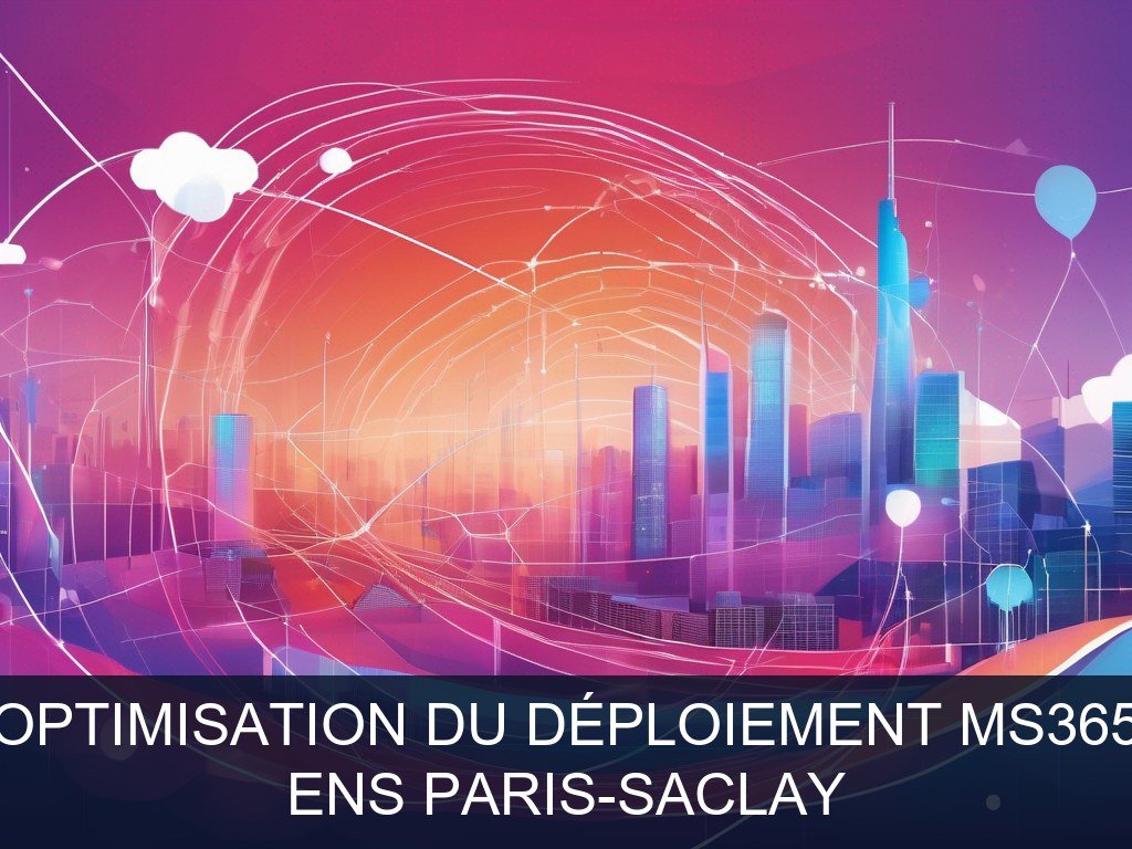 Illustration pour ENS Paris-Saclay: Optimisation du déploiement MS365 (Potentiel à Court Terme)