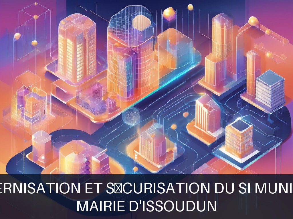 Illustration pour Mairie d'Issoudun: Modernisation et sécurisation du SI municipal (Potentiel à Court Terme)
