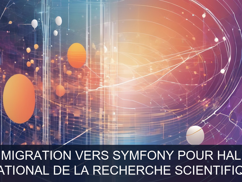 Illustration pour Centre National de la Recherche Scientifique (CNRS): Migration vers Symfony pour HAL (Potentiel à Court Terme)