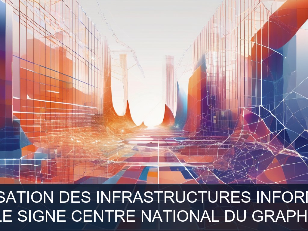 Illustration pour GIP LE SIGNE Centre National du Graphisme: Modernisation des infrastructures informatiques
