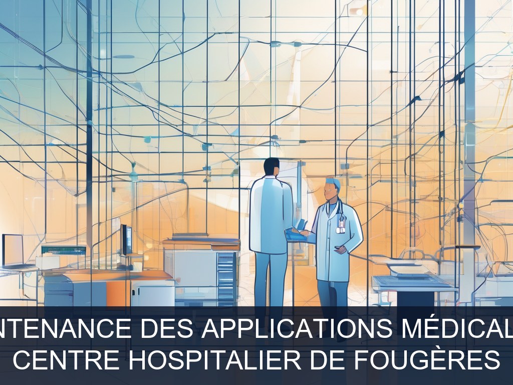 Illustration pour Centre Hospitalier de Fougères: Modernisation et maintenance des applications médicales du dossier patient (Potentiel à Court Terme)