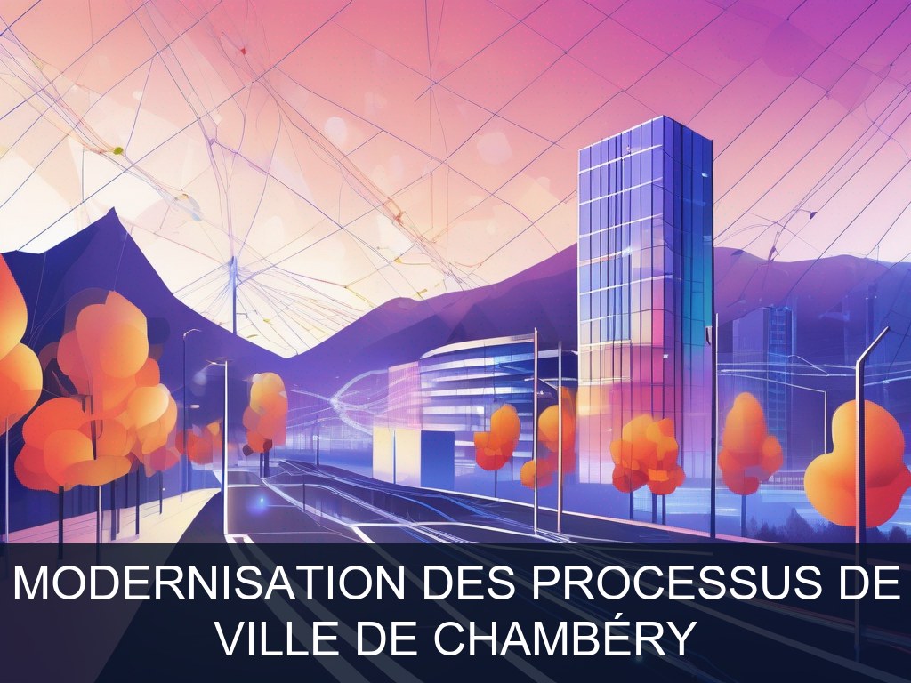 Illustration pour Ville de Chambéry: Automatisation et modernisation des processus de gestion RH et paie (Potentiel à Court Terme)