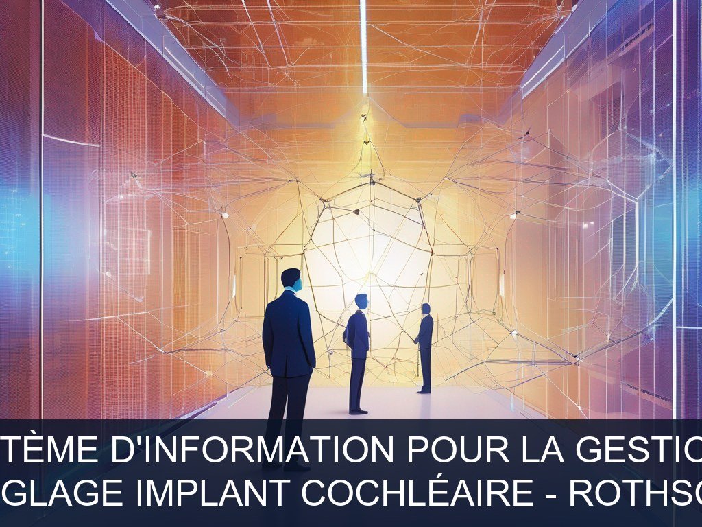 Illustration pour Centre de Réglage Implant Cochléaire - Rothschild Paris 12: Développement d'un système d'information pour la gestion des données de santé