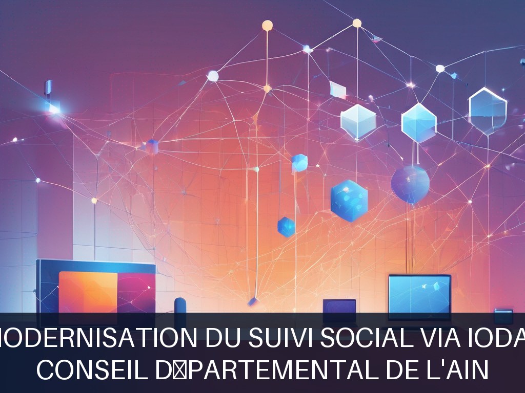 Illustration pour Conseil départemental de l'Ain: Modernisation du suivi social via IODAS (Potentiel à Court Terme)