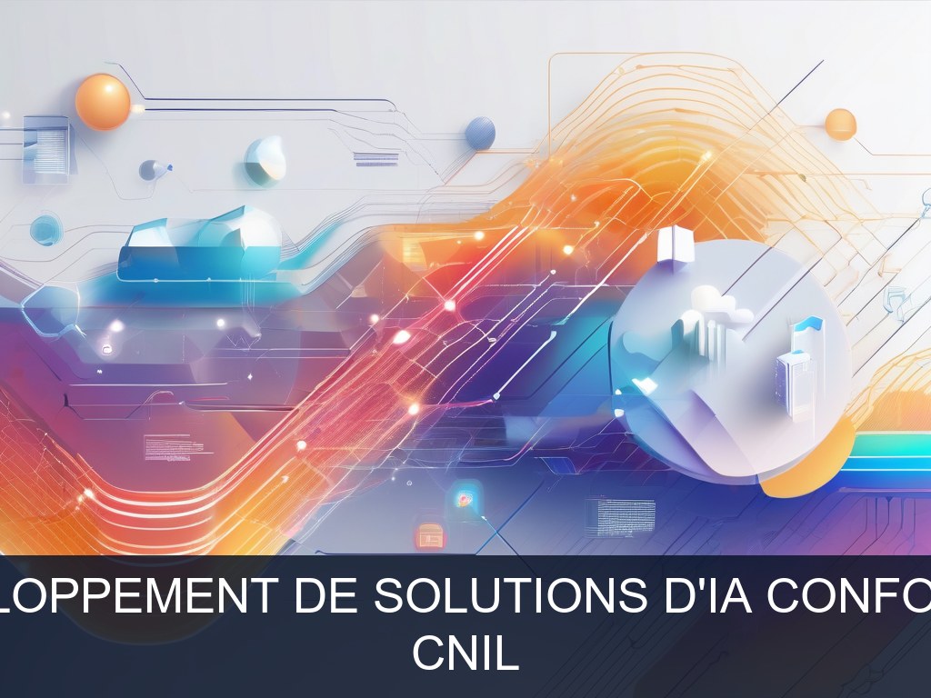 Illustration pour CNIL: Développement de solutions d'IA conformes (Opportunité Urgente)