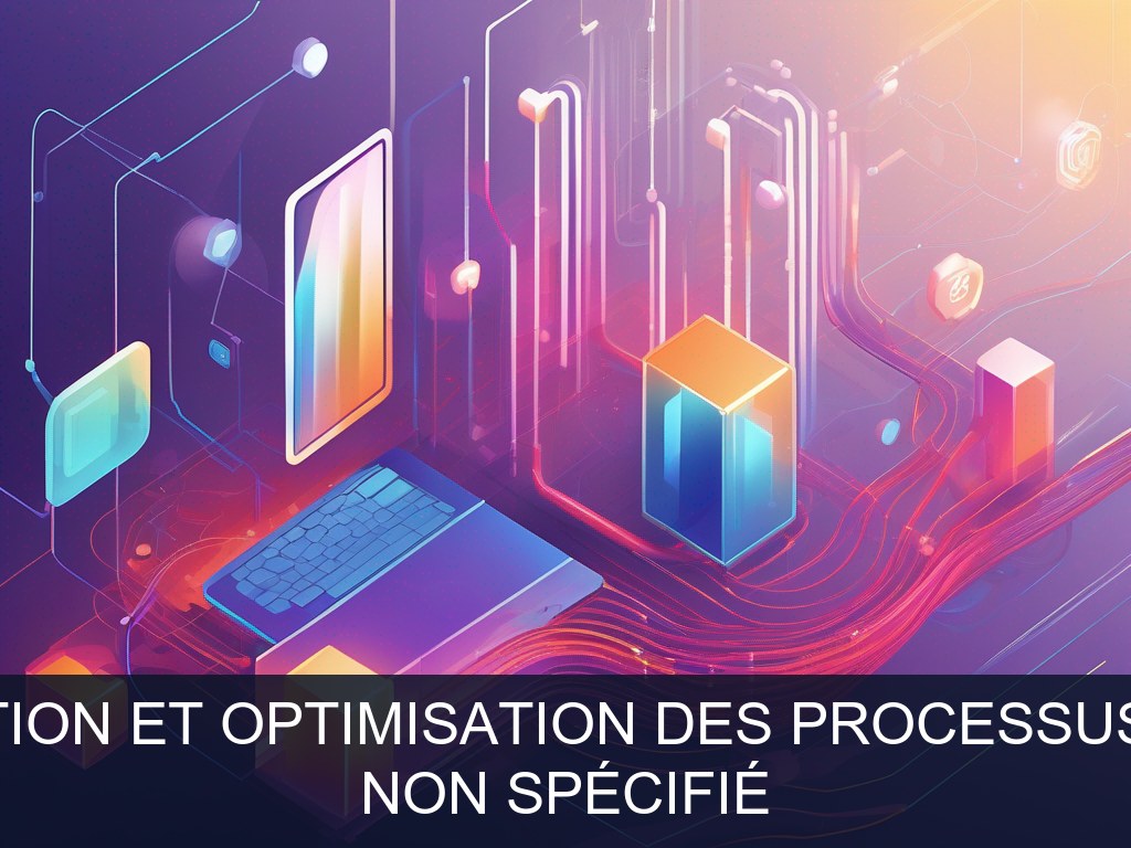 Illustration pour Non spécifié: Numérisation et optimisation des processus internes (Potentiel à Court Terme)
