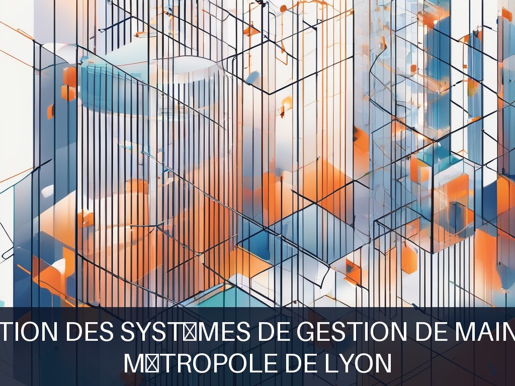Illustration pour Métropole de Lyon: Optimisation des systèmes de gestion de maintenance