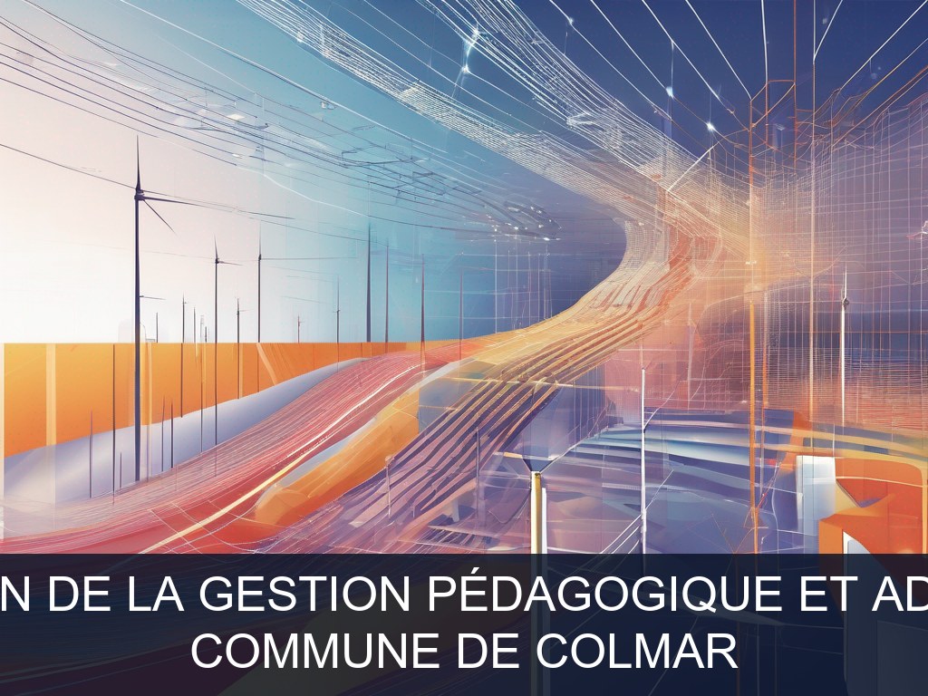 Illustration pour COMMUNE DE COLMAR: Digitalisation de la gestion pédagogique et administrative (Potentiel à Court Terme)