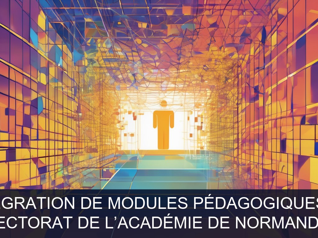 Illustration pour Rectorat de l’académie de Normandie: Développement et intégration de modules pédagogiques hybrides sur Moodle (Potentiel à Court Terme)