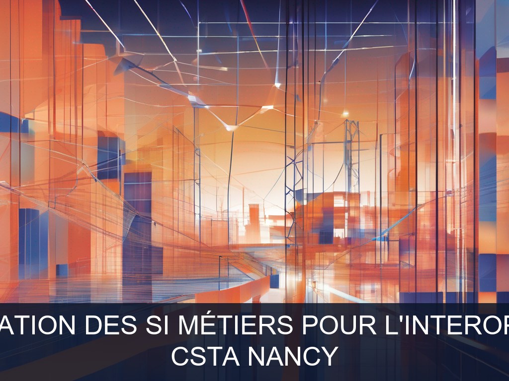 Illustration pour CSTA Nancy: Modernisation des SI métiers pour l'interopérabilité (Potentiel à Court Terme)