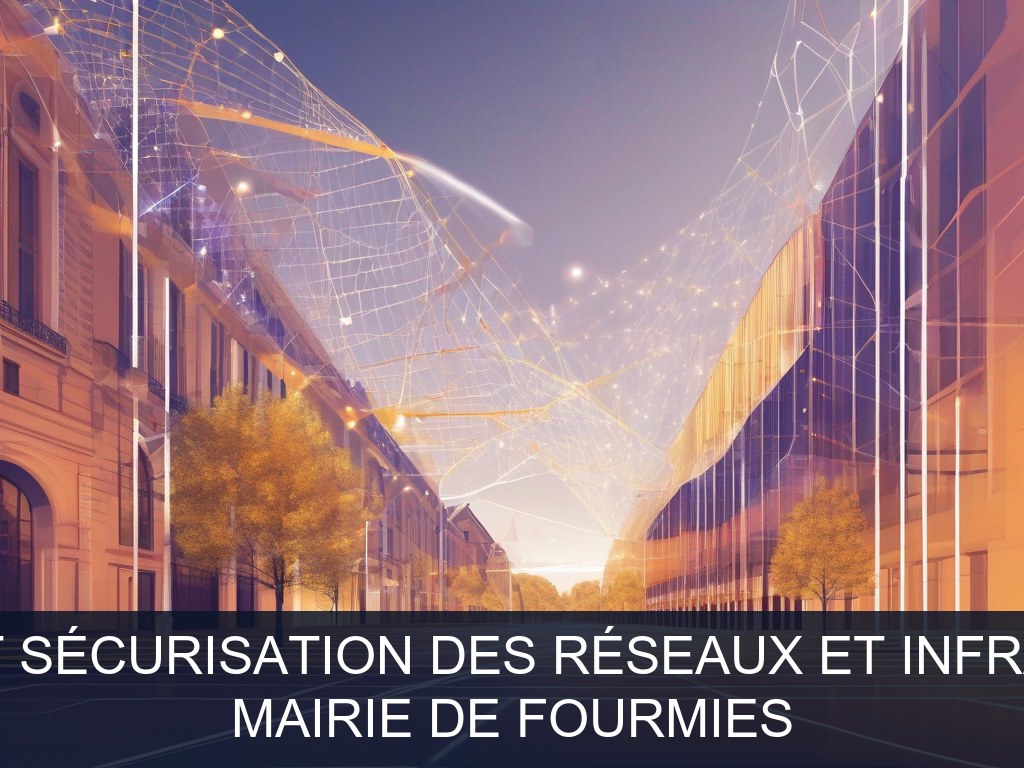 Illustration pour Mairie de Fourmies: Optimisation et sécurisation des réseaux et infrastructures IT (Potentiel à Court Terme)
