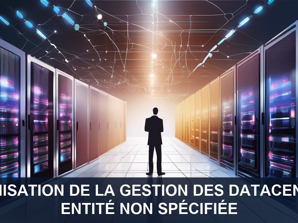 Illustration pour Entité non spécifiée: Optimisation de la Gestion des Datacenters