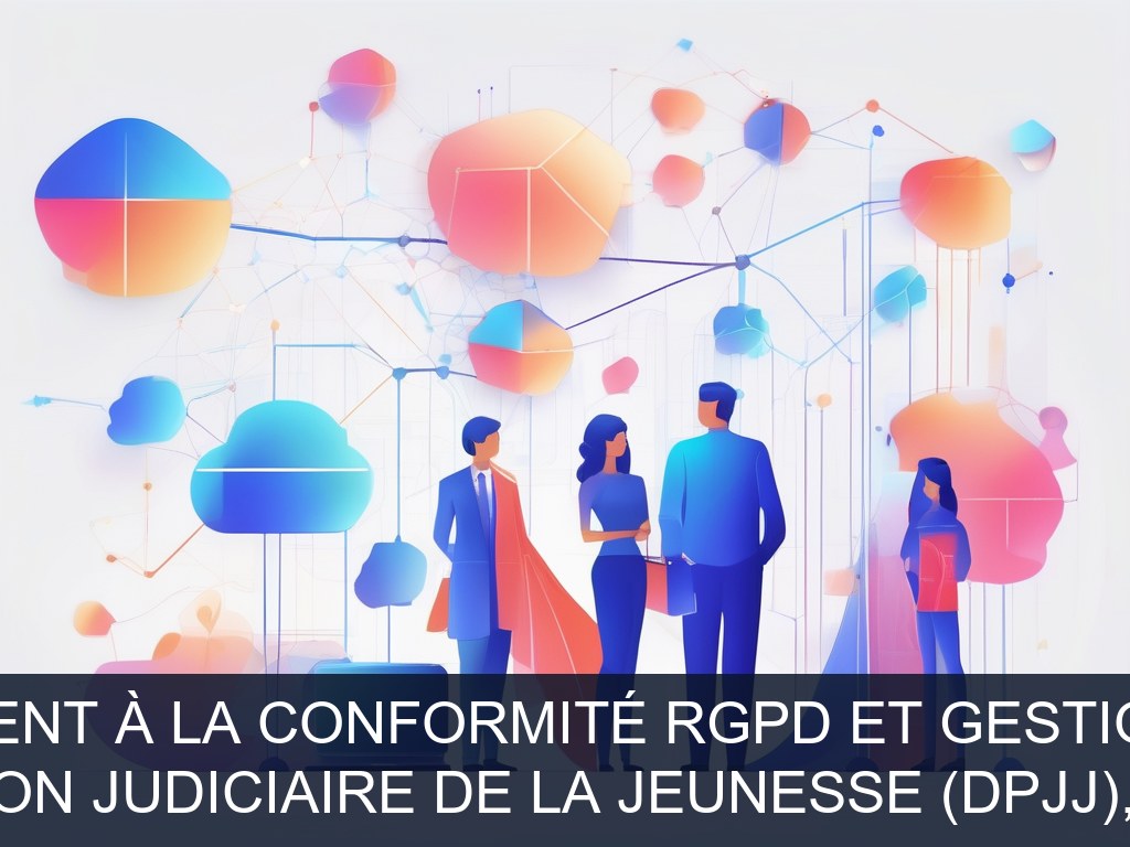 Illustration pour Direction à la protection judiciaire de la jeunesse (DPJJ), Ministère de la Justice: Accompagnement à la conformité RGPD et gestion des risques (Oppor
