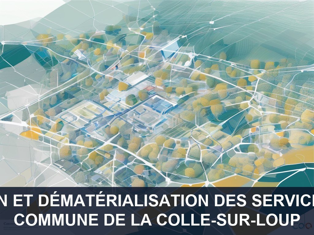 Illustration pour Commune de La Colle-sur-Loup: Modernisation et Dématérialisation des Services Techniques