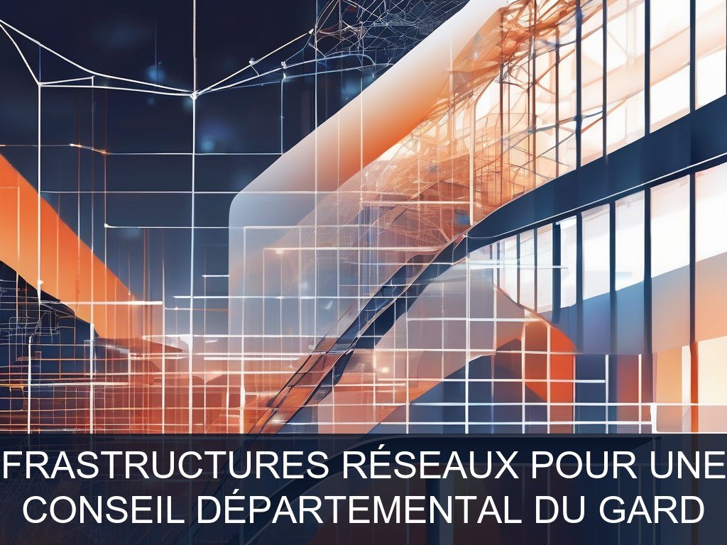 Illustration pour Conseil départemental du Gard: Modernisation des infrastructures réseaux pour une meilleure efficacité (Potentiel à Court Terme)