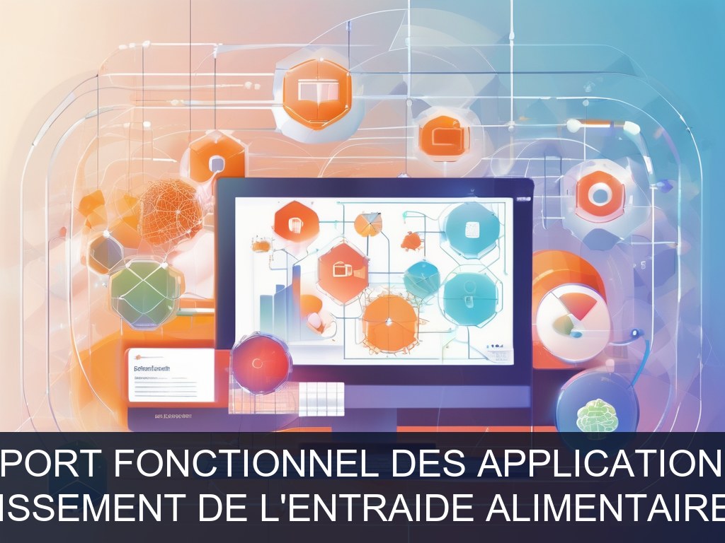 Illustration pour Établissement de l'Entraide Alimentaire (EdA): Optimisation et support fonctionnel des applications métiers critiques (Potentiel à Court Terme)