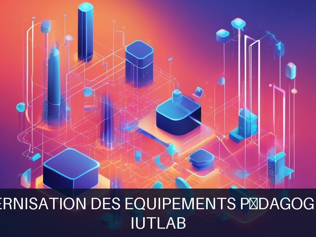 Illustration pour IUTLab: Modernisation des Equipements Pédagogiques