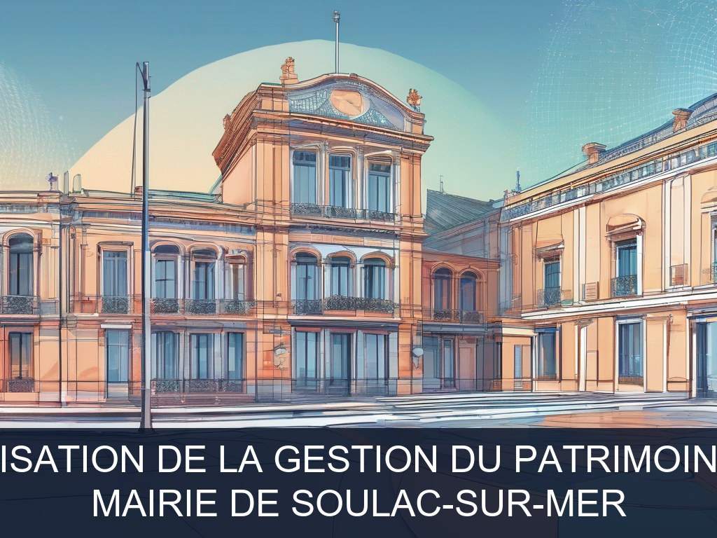 Illustration pour Mairie de Soulac-sur-Mer: Optimisation de la gestion du patrimoine bâti