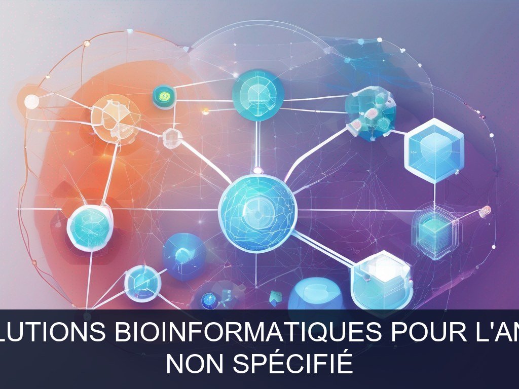 Illustration pour Non spécifié: Intégration de solutions bioinformatiques pour l'analyse de données