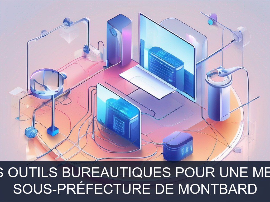 Illustration pour Sous-préfecture de Montbard: Modernisation des outils bureautiques pour une meilleure efficacité