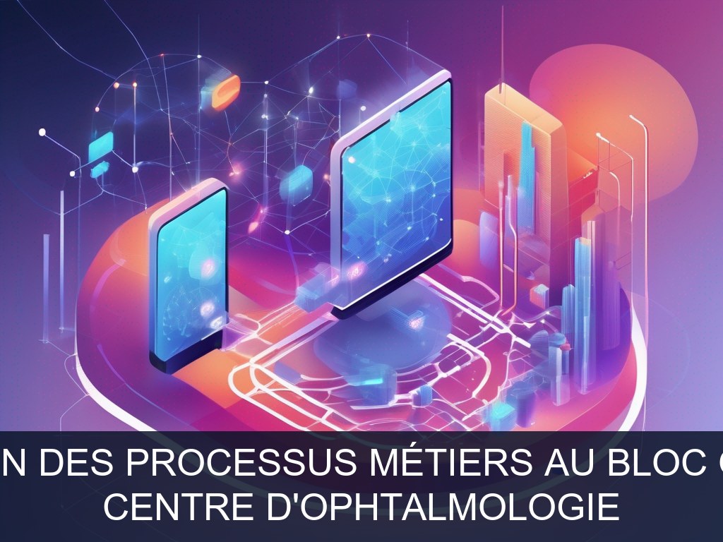 Illustration pour Centre d'Ophtalmologie: Optimisation des processus métiers au bloc opératoire (Potentiel à Court Terme)