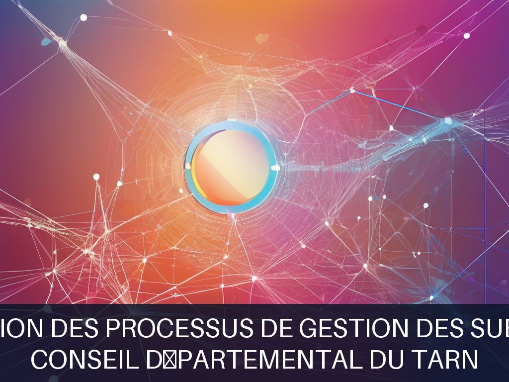 Illustration pour Conseil départemental du Tarn: Optimisation des processus de gestion des subventions