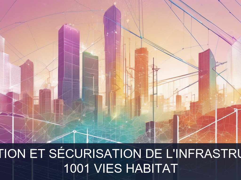 Illustration pour 1001 Vies Habitat: Optimisation et sécurisation de l'infrastructure SI (Potentiel à Court Terme)