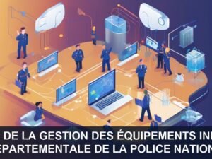 Illustration pour Direction interdépartementale de la police nationale du Val d’Oise: Optimisation de la gestion des équipements informatiques