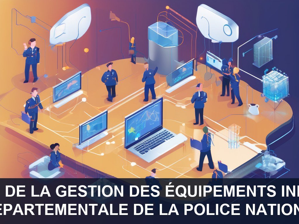 Illustration pour Direction interdépartementale de la police nationale du Val d’Oise: Optimisation de la gestion des équipements informatiques
