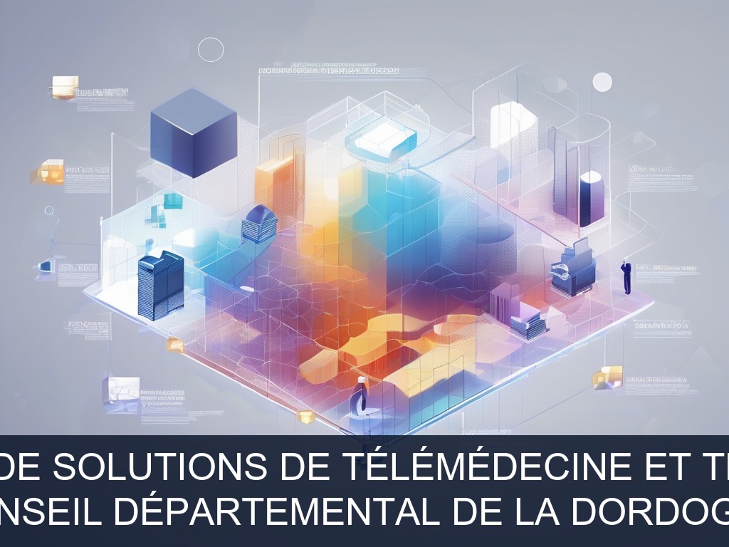 Illustration pour Conseil départemental de la Dordogne: Déploiement de solutions de télémédecine et télé-expertise (Potentiel à Court Terme)