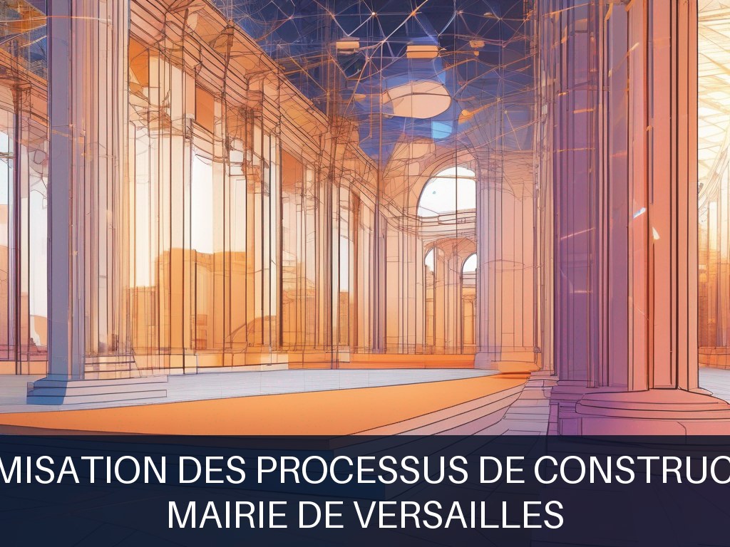 Illustration pour Mairie de Versailles: Optimisation des processus de construction