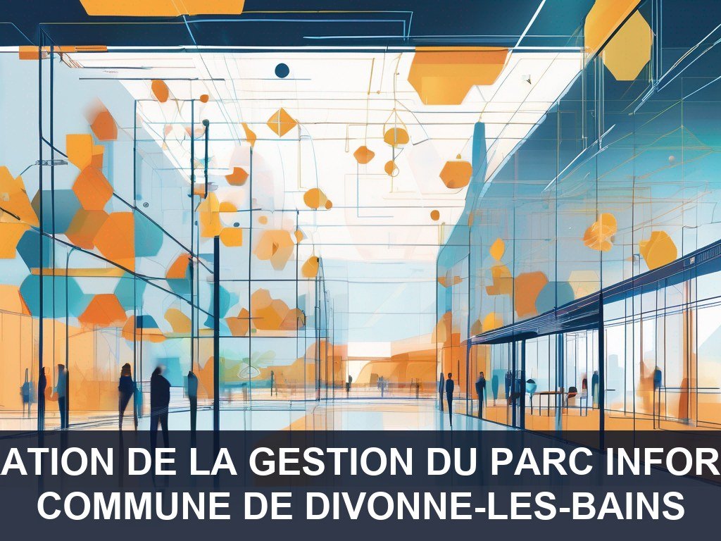 Illustration pour Commune de Divonne-les-Bains: Amélioration de la gestion du parc informatique