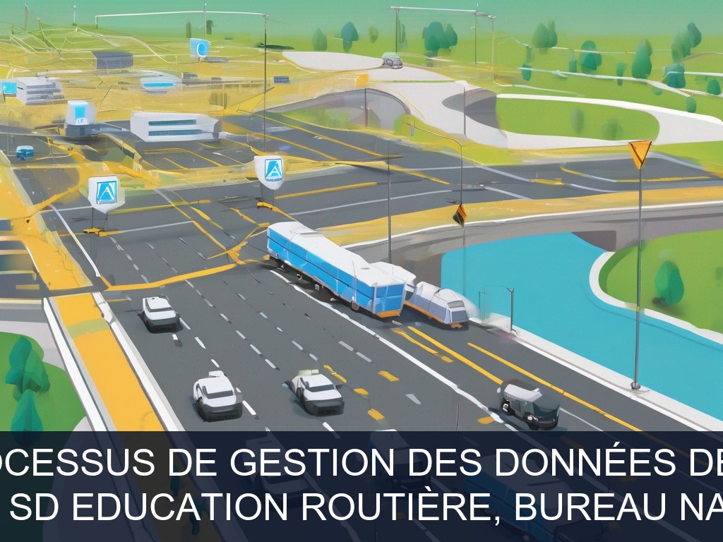 Illustration pour Délégation à la Sécurité Routière – SD Education Routière, Bureau National des Droits à Conduire (BNDC): Optimisation des processus de gestion des don