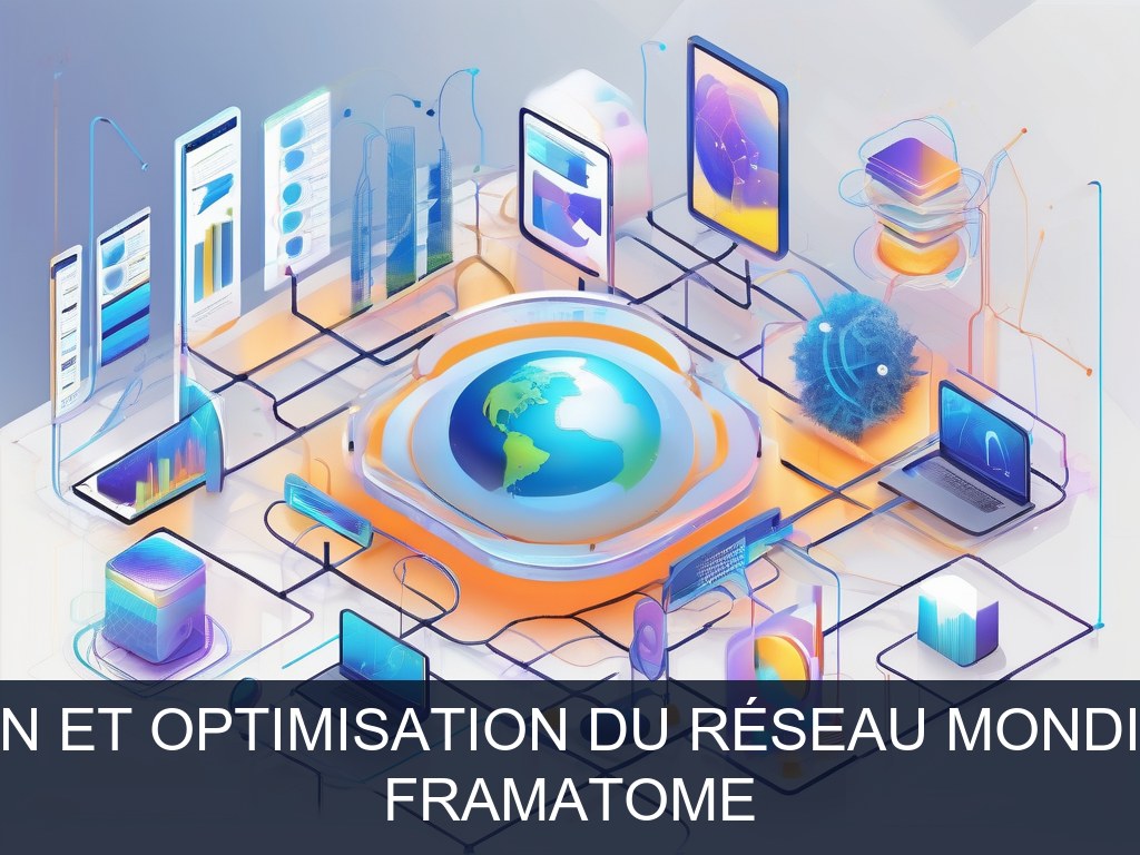 Illustration pour Framatome: Modernisation et optimisation du réseau mondial multi-sites (Potentiel à Court Terme)