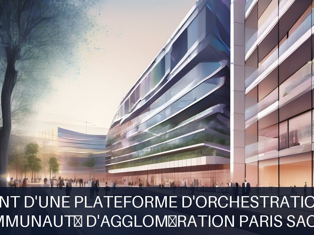 Illustration pour Communauté d'agglomération Paris Saclay: Développement d'une plateforme d'orchestration de données (Potentiel à Court Terme)