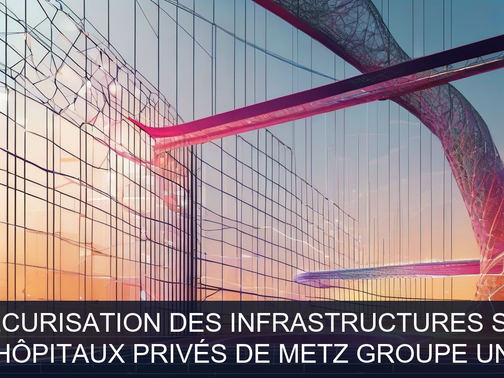 Illustration pour Les Hôpitaux Privés de Metz Groupe UNEOS: Modernisation et sécurisation des infrastructures systèmes et réseaux (Potentiel à Court Terme)