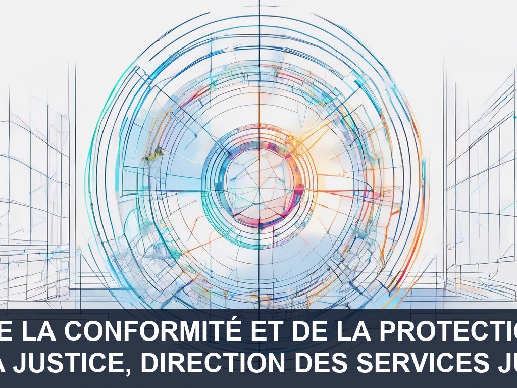 Illustration pour Ministère de la Justice, Direction des Services Judiciaires (DSJ): Amélioration de la conformité et de la protection des données