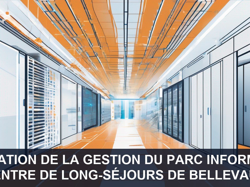 Illustration pour Centre de long-séjours de Bellevaux: Optimisation de la gestion du parc informatique