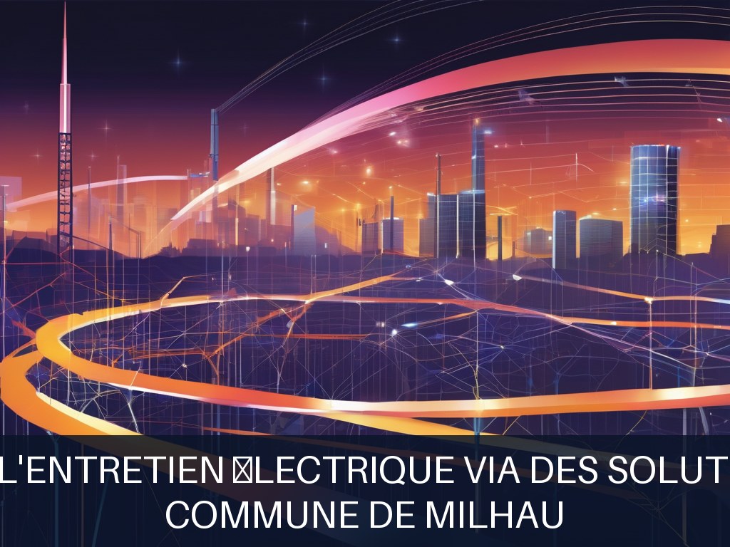 Illustration pour Commune de Milhau: Optimisation de l'entretien électrique via des solutions numériques