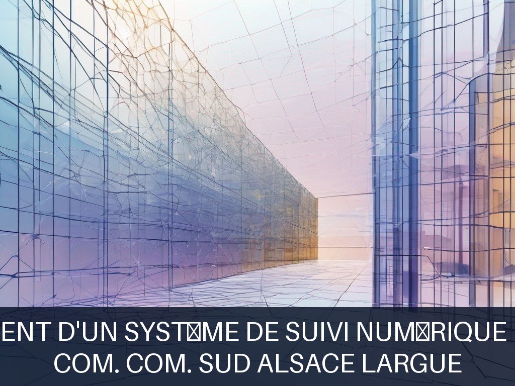Illustration pour COM. COM. SUD ALSACE LARGUE: Développement d'un système de suivi numérique des déchets